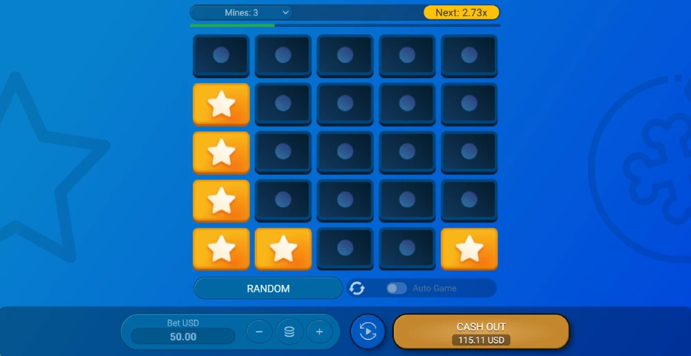 What actions in the game Mines have become more convenient